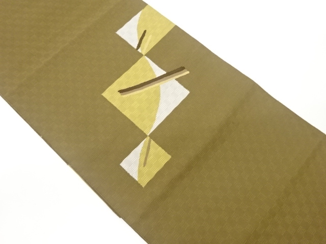 JAPANESE NAGOYA OBI / WOVEN ABSTRACT